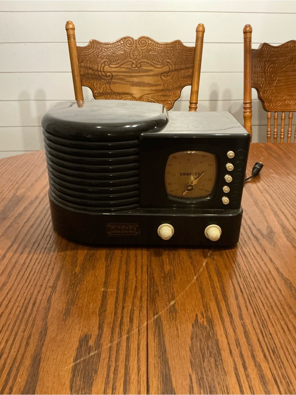 CR-1 Collectors Edition CROSLEY AM/FM Radio Cassette Tape Player Lighted Dial